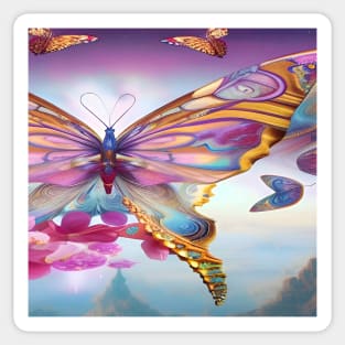 Butterfly of hope Sticker